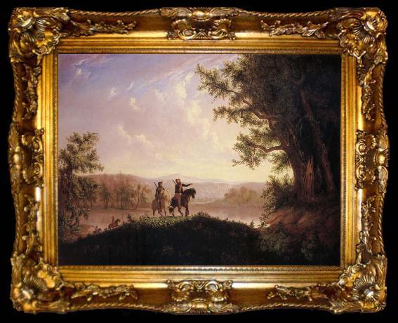 framed  Thomas Mickell Burnham The Lewis and Clark Expedition, ta009-2
